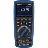 Reed Instruments R5005 True RMS Industrial Multimeter, AC/DC Voltage, AC/DC Current