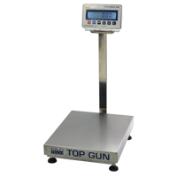 Top Gun Electronic Platform Scales, 18" L x 12" W, 300 lbs. Capacity  IB018 | TENAQUIP