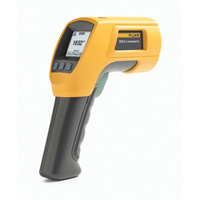 Fluke 572-2 Thermom&egrave;tre &agrave; infrarouge pour temp&eacute;ratures &eacute;lev&eacute;es 572-2, -22°- 1652° F (-30° - 900° C), 60:1, &eacute;missivit&eacute; Ajustable