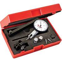 Starrett 3908AC Dial Test Indicator with Dovetail Mount, 0" - 0,008" Range