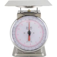 BIOS 622SC Top Loading Scale, 25 lbs. 12 kg Cap., 0.125 lbs. / 50 g Graduations