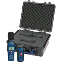 Sound Level Meter and Calibrator Kit, 30 - 130 dB Measuring Range IB831 | TENAQUIP