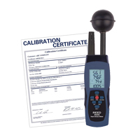 Wet-Bulb Globe Temperature (WBGT) Heat Stress Meter (includes ISO Certificate)  IB909 | TENAQUIP