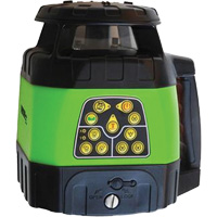 Johnson 40-6544 Laser rotatif horizontal et vertical &agrave; nivellement automatique et faisceau vert, 400' (120 m), 532 Nm