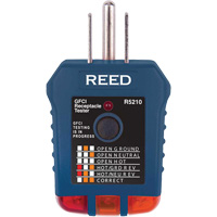 Reed Instruments R5210 Testeur de prise avec DDFT
