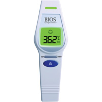 BIOS 275DI Non-Contact Forehead Thermometer, 0°C - 100.0°C (32.0°F - 212.0°F), Fixed Emmissivity
