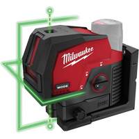 Milwaukee 3622-20 Laser vert &agrave; lignes crois&eacute;es et points d'aplomb M12 sans fil (outil seulement)