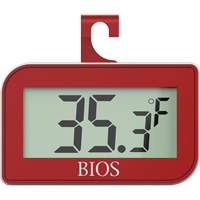 BIOS DT133 Thermom&egrave;tre num&eacute;rique de r&eacute;frig&eacute;rateur et cong&eacute;lateur, Sans contact, Num&eacute;rique, -4-122°F ( -20-50°C)