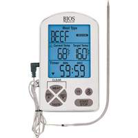 BIOS DT362 Premium Meat Thermometer & Timer, Contact, Digital, -4-122°F (-20-50°C)