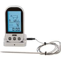 Wireless Meat & Poultry Thermometer, Contact, Digital, 32-482°F (0-250°C)  IC669 | TENAQUIP