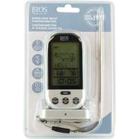 BIOS 132HC Wireless Meat & Poultry Thermometer, Contact, Digital, 32-482°F (0-250°C)