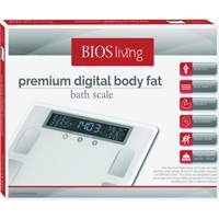 BIOS SC401_ Premium Digital Body Fat Scale, 441 lbs. Cap., 100 g Graduations
