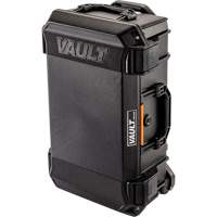 Pelican VCV525-0000-BLK Vault Rolling Case with Foam, Hard Case