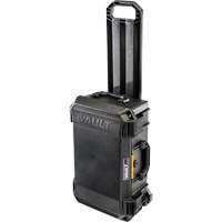 Pelican VCV525-0040-BLK Vault Rolling Case with Padded Dividers, Hard Case