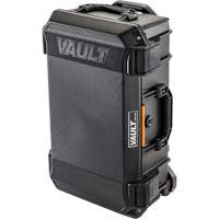 Pelican VCV525-0040-BLK Vault Rolling Case with Padded Dividers, Hard Case