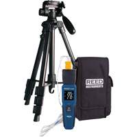 Reed Instruments R1640-KIT Thermom&egrave;tre &agrave; thermocouple de s&eacute;rie intelligente R1640 avec tr&eacute;pied, Contact, Num&eacute;rique, 32-122°F (0-50°C)