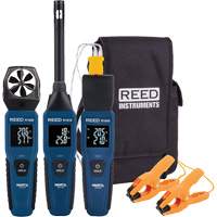 Reed Instruments R16X0-KIT3 R16X0 Data Logging Bluetooth Smart Series HVAC/R Kit, Contact, Digital