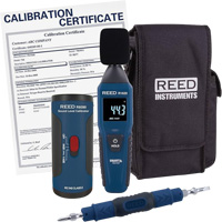 Reed Instruments R1620-KIT-NIST Sound Level Meter, 30 - 130 dB Measuring Range