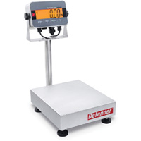 Ohaus 30685176 Defender 3000 Bench Scale with Column, 14" L x 12" W, 150 lbs. Capacity
