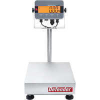 Ohaus 30685180 Defender 3000 Washdown Bench Scale, 14" L x 12" W, 30 lbs. Capacity