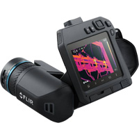 FLIR 89214-0201 T865 High-Performance Thermal Imaging Camera with DFOV 14+24° Lenses, 640 x 480 pixels, 0° - 650°C (32° - 1202°F)/-20° - 120°C (-4° - 248°F)/300° - 2000°C (572° - 3632°F)