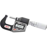 Starrett 3732.1XFL-1 Electronic Micrometer without Output, 0.0" - 1" (0.0 mm - 25.4 mm) Range, 0.00005" (0.001 mm) Resolution