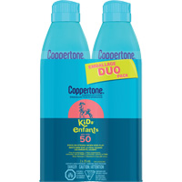 Coppertone 56594022560 &eacute;cran solaire r&eacute;sistant &agrave; l'eau Kids, FPS 50, A&eacute;rosol