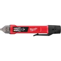 Milwaukee 3203-20 D&eacute;tecteur de tension sans contact &agrave; double plage avec DEL, 12 V - 49 V/50 V - 1000 V, Alerte Affichage & son