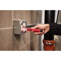 Milwaukee 3211-20 Voltage Detector with LED & GFCI Receptacle Tester Kit, 50 V - 1000 V, Display & Sound Alert