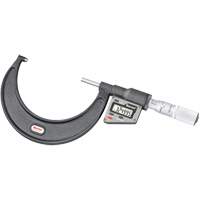 Starrett 3732.1XFL-4 3732 Electronic Micrometer without Output, 3" - 4" (76 mm - 101 mm) Range, 0.00005" (0.001 mm) Resolution