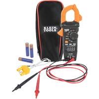 Klein Tools CL390 Digital Clamp Meter, TRMS Auto-Ranging 400 Amp, AC/DC Voltage, AC Current