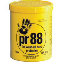 Pr88™ Skin Protection Barrier Cream-the Wash-off Hand Protection, Jar, 1000 ml  JA054 | TENAQUIP