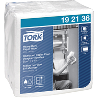 Tork 14102136 Chiffons Advanced 450, Tout usage, 13" lo x 12-1/2" la