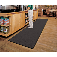 M+A Matting 61001348140 ColorStar Matting, Wiper, 4' x 8' x 3/8", Charcoal