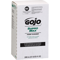 Gojo 7272-04 Nettoyant &agrave; mains Pro TDX 2000 Supro Max, Lotion, 2 L, Recharge, Sans parfum