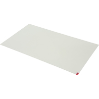 Clean-Walk Mat, 1.2 mils Thick, 2-1/12' W, 3-3/4' L x White  PG126 | TENAQUIP