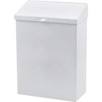 Hospeco ND-1W R&eacute;cipient en m&eacute;tal pour les produits menstruels Health Gards