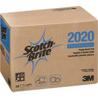 3M 7100080174 Scotch-Brite Purple Scour Pad, 4-1/2" L x 2-4/5" W