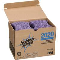 3M 7100080174 Scotch-Brite Purple Scour Pad, 4-1/2" L x 2-4/5" W