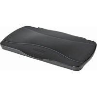 Rubbermaid FG267400BLA Slim Jim&reg; with Venting Channels, Flat Lid, Plastic, Fits Container Size: 21-9/10" x 13-9/20"