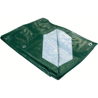 KLETON NN402 Tarp, Heavy-Duty, Green, 30' x 20' x 9 mils