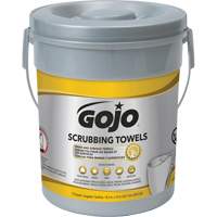 Gojo 6396-06 Serviettes nettoyantes, 72 lingettes, 12" x 10-1/2"