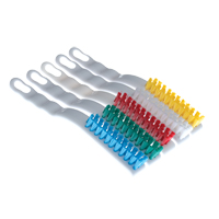 Hill Brush B1606G Detail Brushes, Stiff Bristles, 9" Long, Green