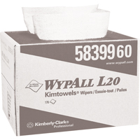 Kimberly-Clark 34607 L20 Wipers, All-Purpose, 16-4/5" L x 12-1/2" W