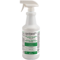 Safeblend SRTLXWD D&eacute;sinfectant et assainissant SaniBlend pr&ecirc;t &agrave; l'emploi, 950 ml, Bouteille &agrave; g&acirc;chette