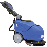 Dustbane 19352-C-AGM Hurricane Mini Automatic Scrubbers, Automatic, 14" Sweeping Width
