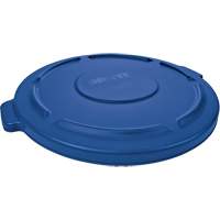 Rubbermaid 1779636 Brute&reg; Round Trash Can Top, Flat Lid, Plastic, Fits Container Size: 24-1/4" Dia.