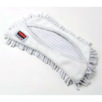 Rubbermaid FGQ86100WH00 Vadrouille plate et flexible Hygen, Microfibre