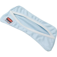Rubbermaid FGQ87100BL00 Manchon de nettoyage du verre avec support flexible Hygen, Microfibre