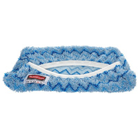 Rubbermaid FGQ89100BL00 Manchon de vadrouille humide avec support flexible Hygen, Microfibre